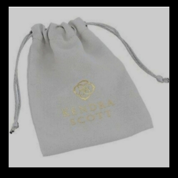 NEW Elisa Kendra Scott Dichroic Glass Gold Necklace - Picture 13 of 14